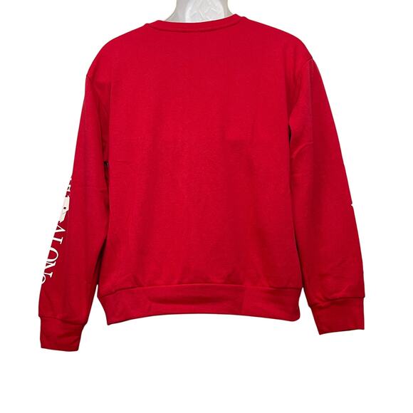 Home Alone Light Up MERRY CHRISTMAS YA FILTHY ANIMAL Ugly Xmas Sweatshirt Sz  L - Picture 2 of 5